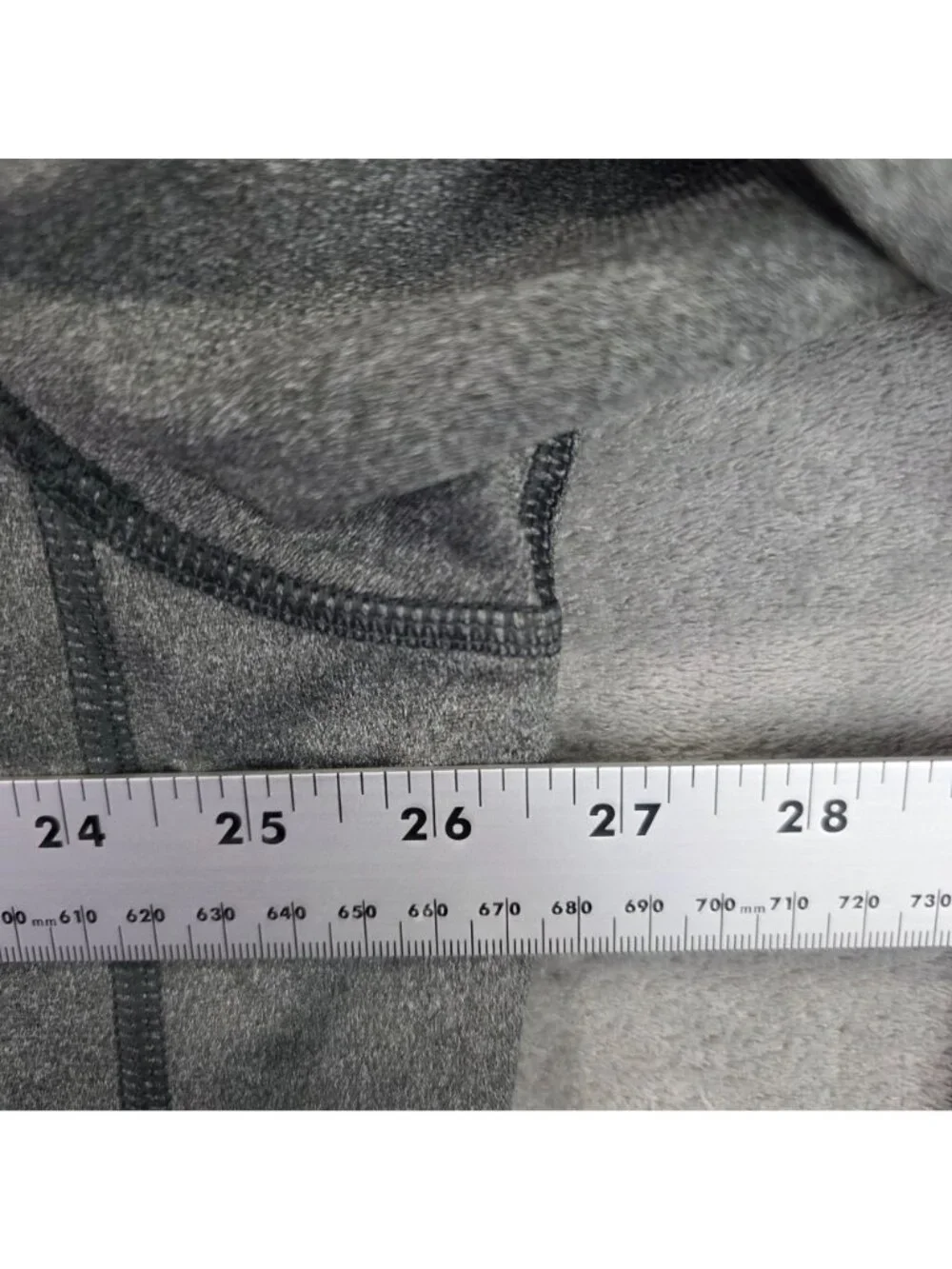 Mens The North Face Heather Gray Tech 1/4 Zip Fleece Pullover Long Sleeve XXL